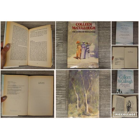 Colleen McCullough Standalone Novels Hardback Fiction Bundle - Picture 5 of 5